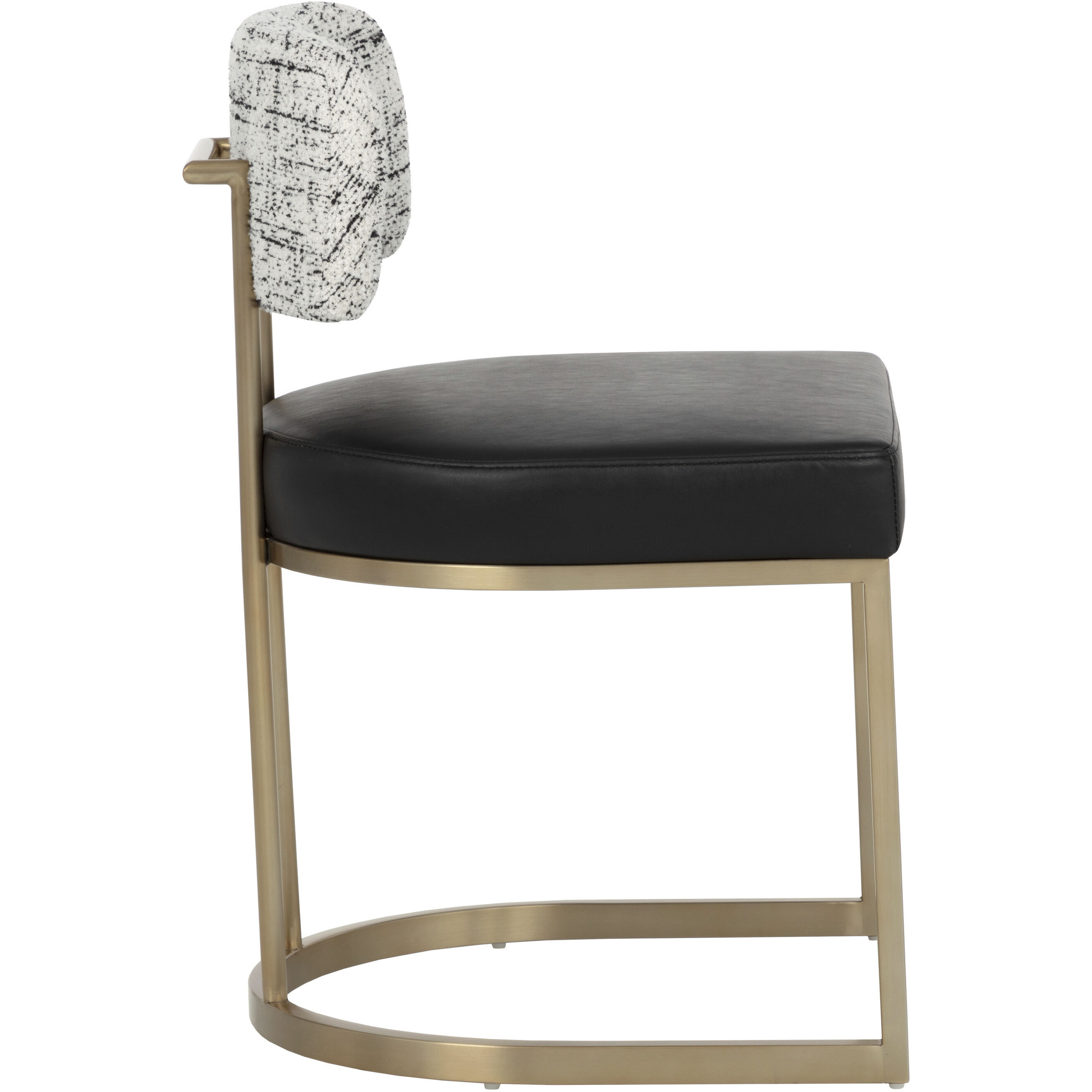 Larissa Bravo Black / Halton Birch Dining Chair